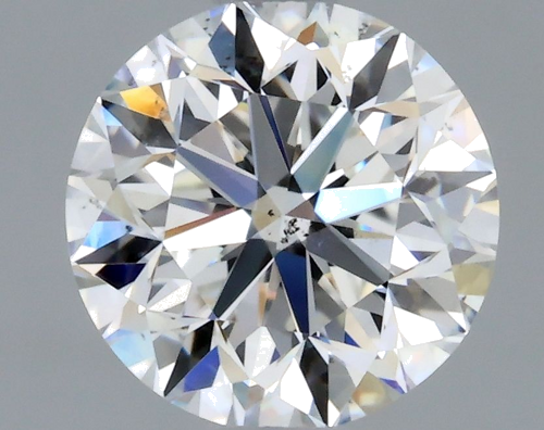 0.9 carat I-SI1 Excellent cut Natūralus Round Deimantas (1)