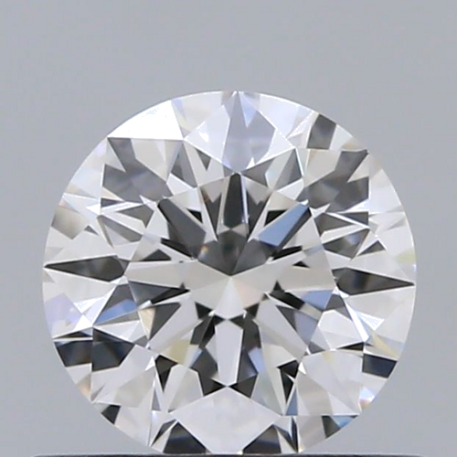 0.53 carat F-VVS2 Excellent cut Natūralus Round Deimantas (1)