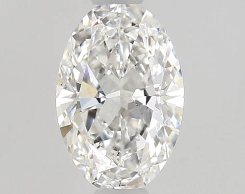 0.52 carat E-SI1 Natūralus Oval Deimantas (1)