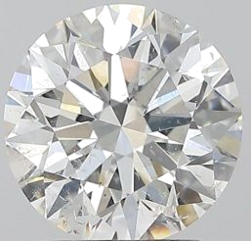 2.02 carat G-SI2 Excellent cut Natūralus Round Deimantas (1)