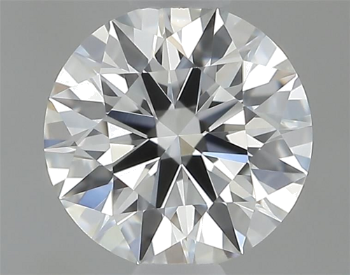 0.42 carat F-VVS1 Excellent cut Natūralus Round Deimantas (1)