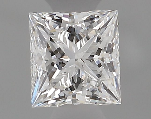 0.35 carat E-SI1 Natūralus Princess Deimantas (1)