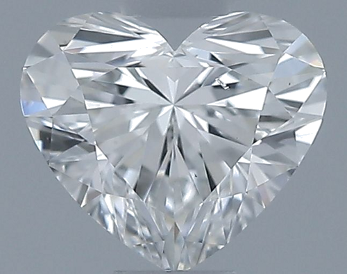0.5 carat G-SI1 Natūralus Heart Deimantas (1)
