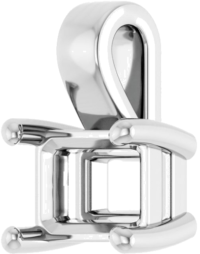 14K White 7x5 mm Emerald Pendant Mounting (2)