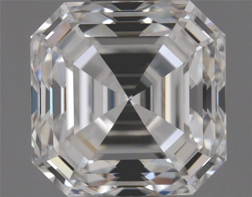 1.1 carat G-VVS1 Natūralus Asscher Deimantas (1)