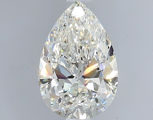 0.9 carat I-SI1 Natūralus Pear Deimantas (1)