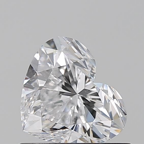 0.61 carat D-SI2 Natūralus Heart Deimantas (1)