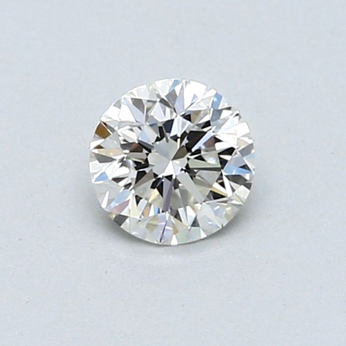 0.5 carat H-VVS2 GD cut Natūralus Round Deimantas (1)