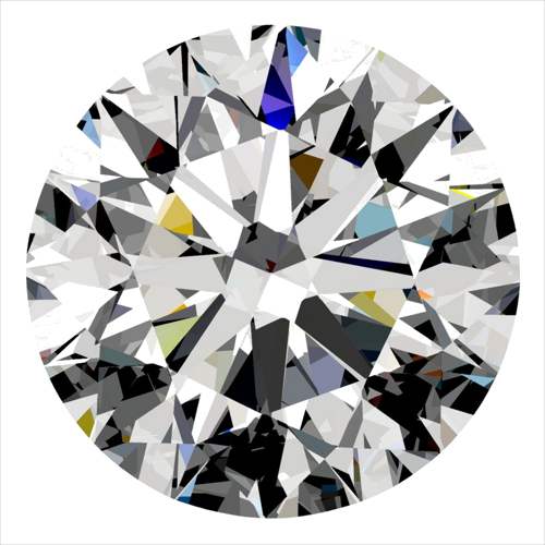 0.4 carat E-IF Excellent cut Natūralus Round Deimantas (1)
