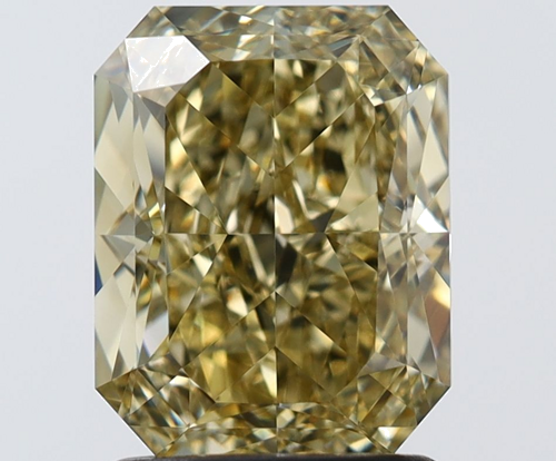 2.09 carat Fancy Yellow-VVS2 Natūralus Radiant Deimantas (1)