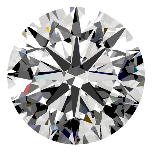 0.4 carat I-VS1 Very Good cut Natūralus Round Deimantas (1)