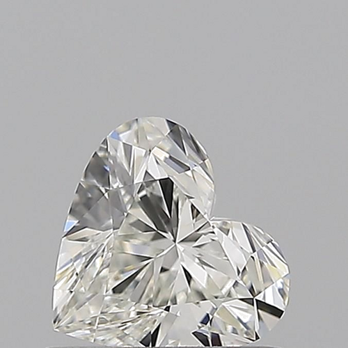0.72 carat H-IF Natūralus Heart Deimantas (1)
