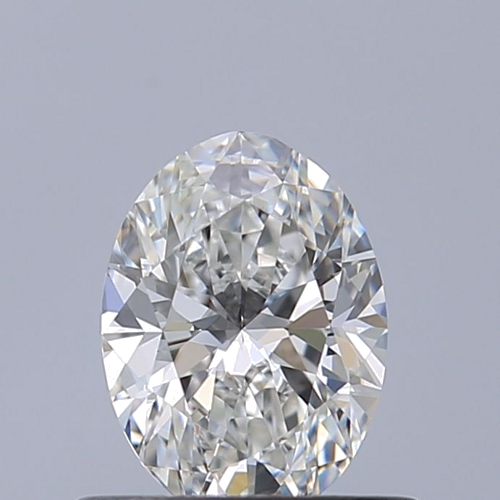 0.51 carat F-VVS1 Natūralus Oval Deimantas (1)