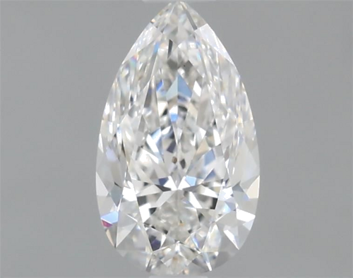 0.51 carat G-VS2 Natūralus Pear Deimantas (1)