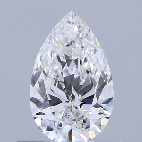 0.4 carat E-VVS2 Natūralus Pear Deimantas (1)