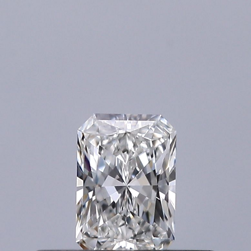 0.23 carat F-VVS1 Natūralus Radiant Deimantas (1)