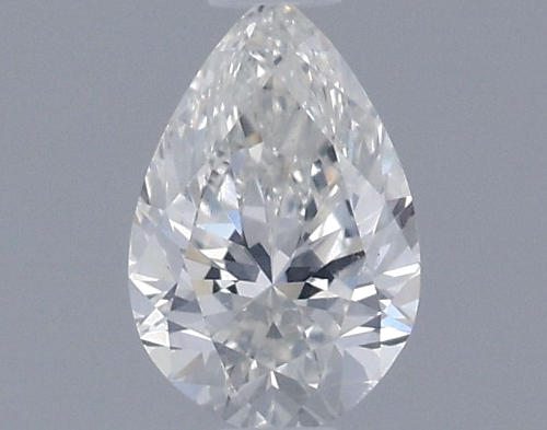 0.37 carat G-SI1 Natūralus Pear Deimantas (1)