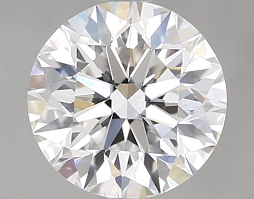 0.5 carat F-VVS2 Excellent cut Natūralus Round Deimantas (1)