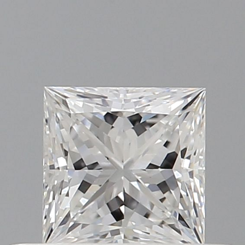 0.44 carat E-VVS2 Natūralus Princess Deimantas (1)