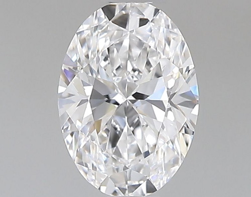 0.44 carat D-VVS2 Natūralus Oval Deimantas (1)