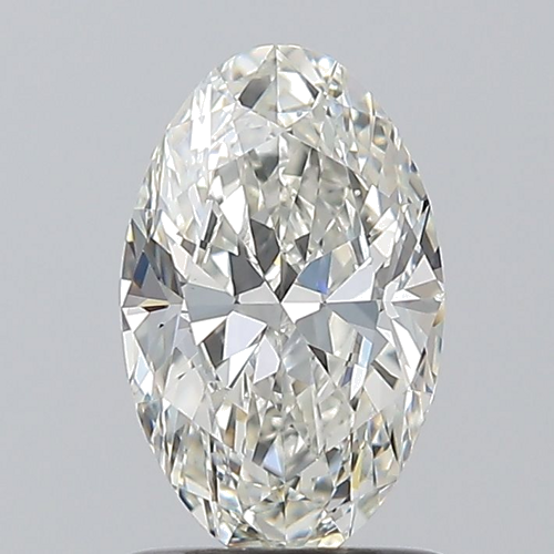 1.01 carat I-VS2 Natūralus Oval Deimantas (1)
