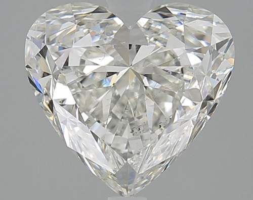 3.01 carat I-SI2 Natūralus Heart Deimantas (1)