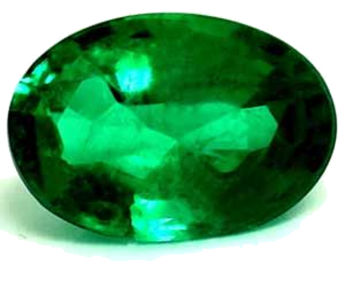 0.61 carat GREEN Oval Smaragdas (1)