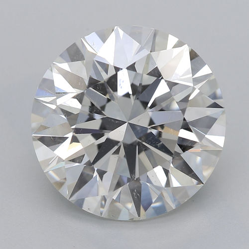 5.13 carat H-SI2 Excellent cut Natūralus Round Deimantas (1)