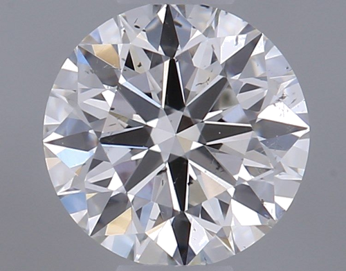 0.42 carat F-SI1 Excellent cut Natūralus Round Deimantas (1)