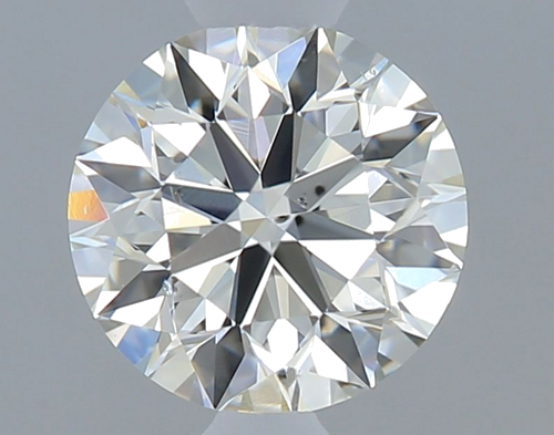 0.47 carat J-SI1 Excellent cut Natūralus Round Deimantas (1)