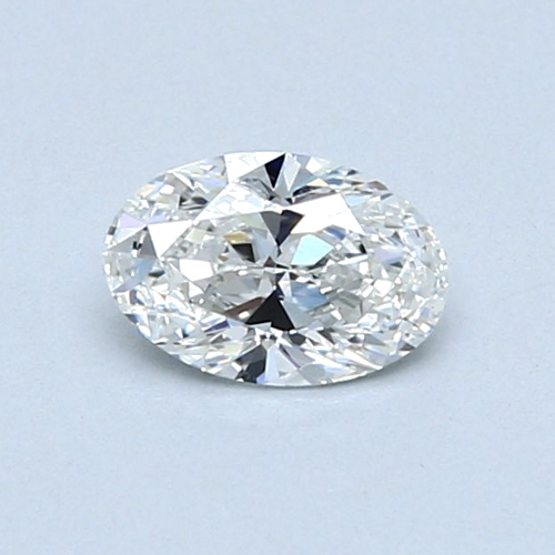 0.51 carat F-VVS2 Natūralus Oval Deimantas (1)