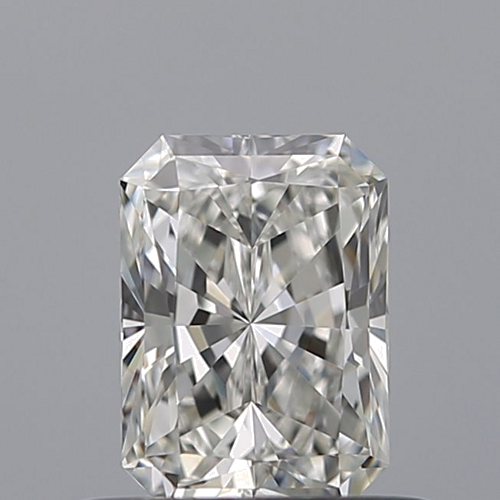 0.5 carat G-VVS2 Natūralus Radiant Deimantas (1)