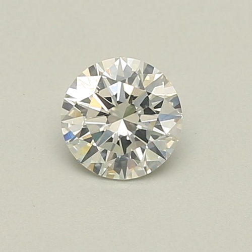0.53 carat F-SI1 Excellent cut Natūralus Round Deimantas (1)