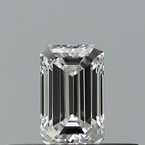 0.24 carat F-VVS1 Natūralus Emerald Deimantas (1)