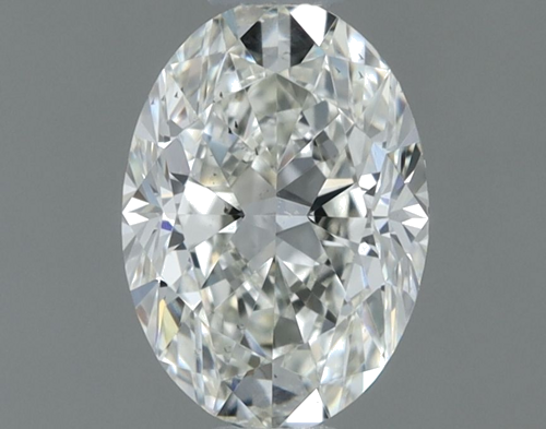 0.5 carat I-SI1 Natūralus Oval Deimantas (1)