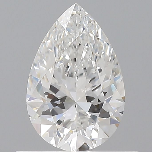 0.5 carat E-VVS1 Natūralus Pear Deimantas (1)