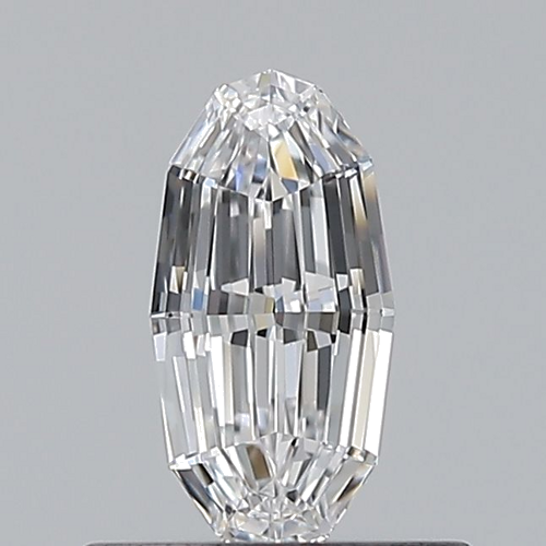 0.41 carat D-VVS2 Natūralus Oval Deimantas (1)