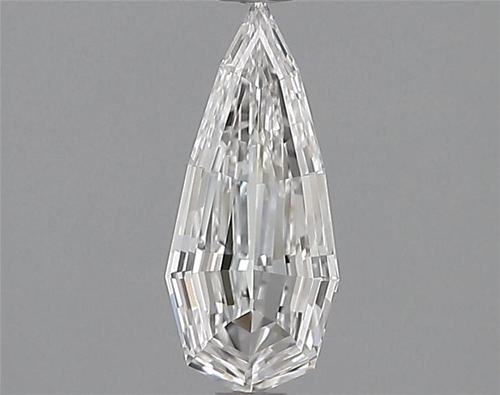 0.51 carat E-VS1 Natūralus Pear Deimantas (1)