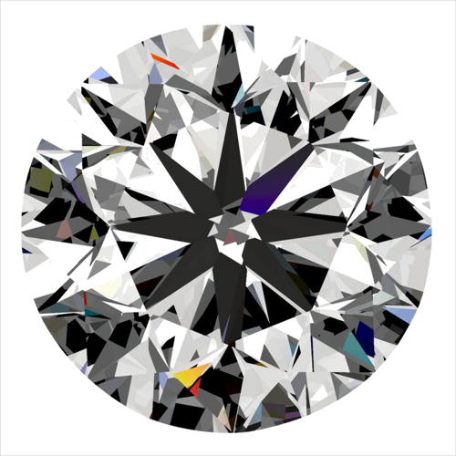 0.3 carat I-VS1 Very Good cut Natūralus Round Deimantas (1)