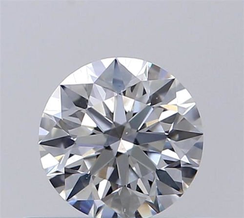 0.38 carat F-SI1 Excellent cut Natūralus Round Deimantas (1)