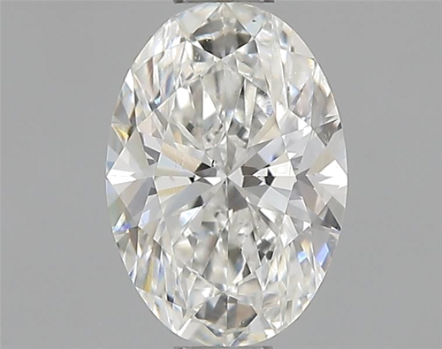 0.63 carat G-SI1 Natūralus Oval Deimantas (1)