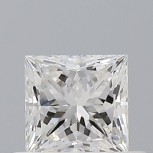 0.5 carat F-SI1 Natūralus Princess Deimantas (1)