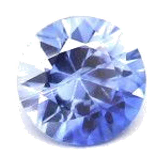 0.23 carat BLUE BRILLIANT cut Round Safyras (1)