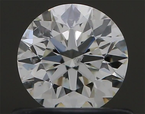 0.56 carat J-SI2 Excellent cut Natūralus Round Deimantas (1)