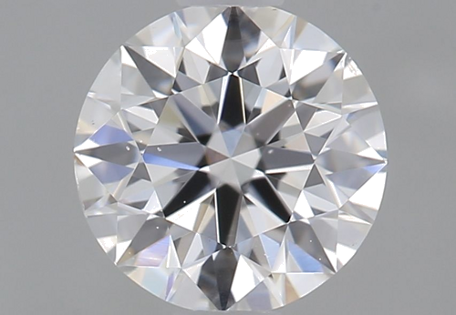 0.59 carat D-SI1 Excellent cut Natūralus Round Deimantas (1)
