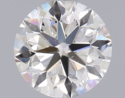 0.9 carat I-SI1 Very Good cut Natūralus Round Deimantas (1)