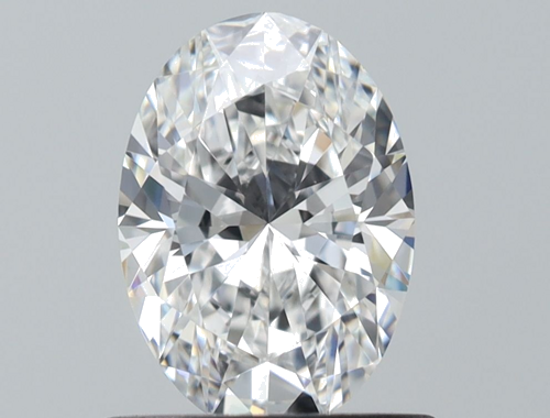 0.7 carat D-VS1 Natūralus Oval Deimantas (1)