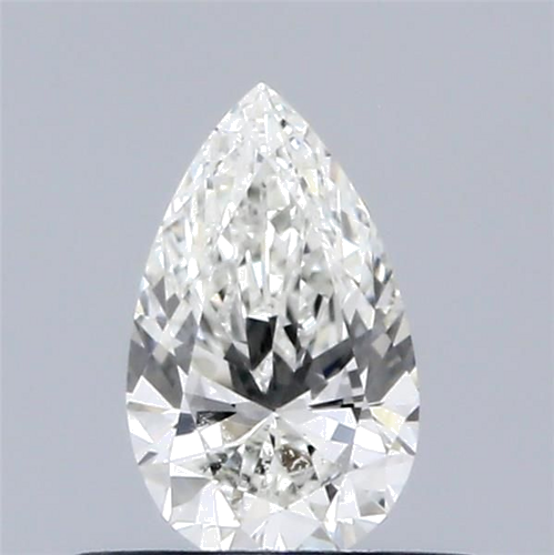 0.44 carat J-VVS1 Natūralus Pear Deimantas (1)