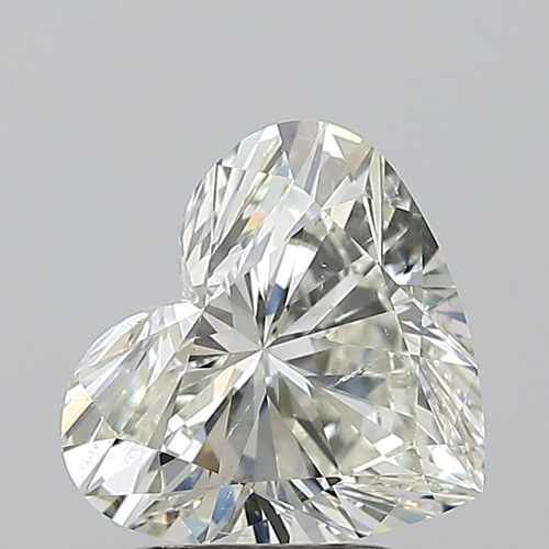 2.01 carat K-SI1 Natūralus Heart Deimantas (1)