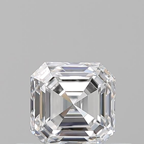 0.5 carat E-VVS2 Natūralus Asscher Deimantas (1)
